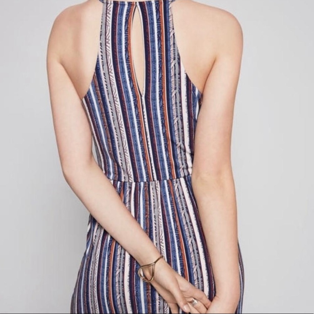 Bcbg Generation Bcbgeneration V Neck Striped Midi… - image 2